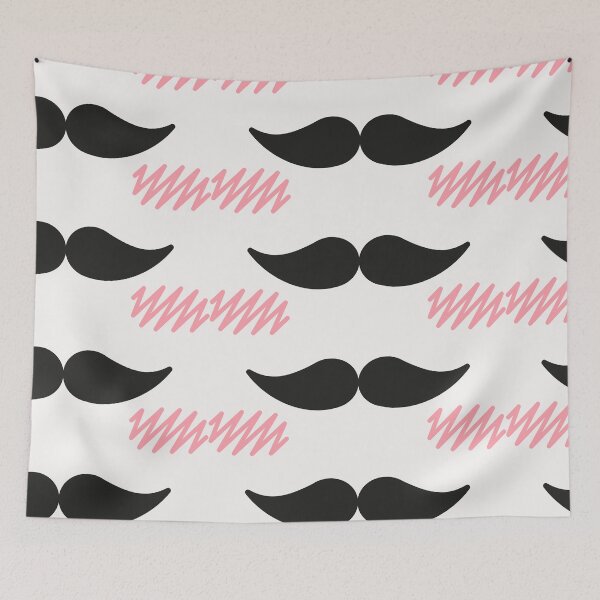 Item preview, Mustache Mouth Face  designed and sold by PupnkittyMania ⭐⭐⭐⭐⭐.