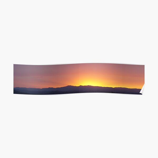 Brindabella Sunset Poster