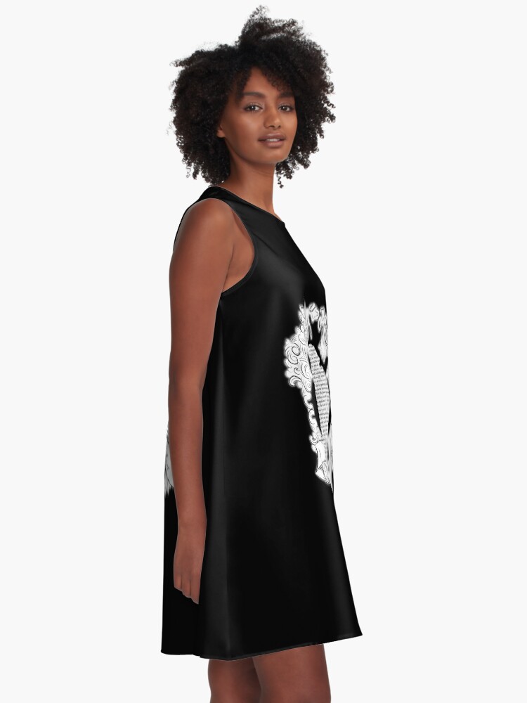 Thumbnail 2 of 4, A-Line Dress, True Love - Elizabeth & Darcy designed and sold by Xhex115.