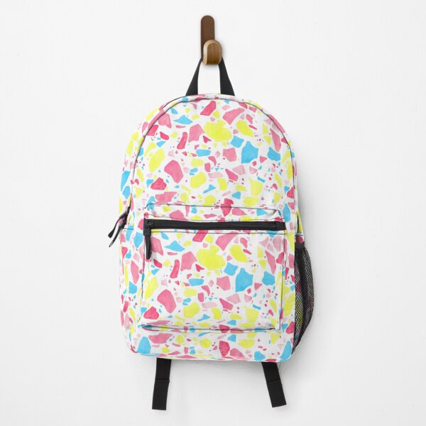 Item preview, Bright Pink, Yellow and Blue Terrazzo Pattern designed and sold by Bumblefuzzies.