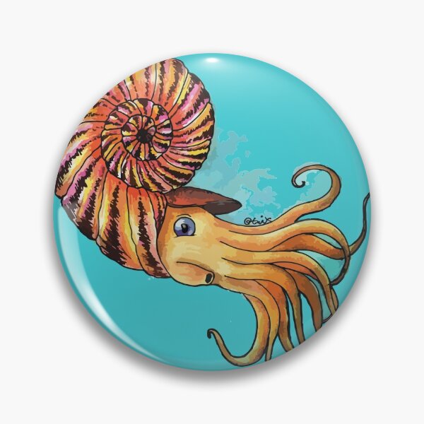 Item preview, Cute ammonite designed and sold by atrixfromice.