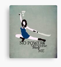No Power in the 'Verse Canvas Print