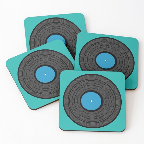 Item preview, Vinyl Record Groovin' *realistic* Light Blue designed and sold by phthalow.