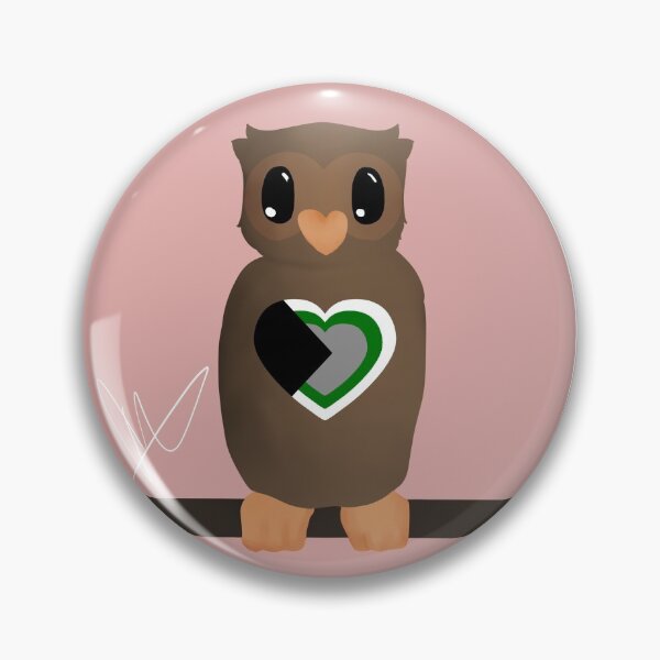 Artikelvorschau, Pride Owl - Demiromantic entworfen und verkauft von Mai-TAI.