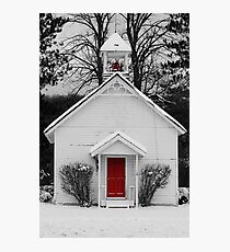 Snow Scene Photographic Print