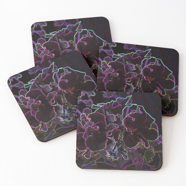 Item preview, Geranium - Glowing Edges designed and sold by Rosdenphoto.