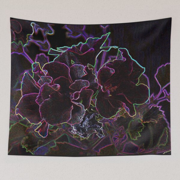 Item preview, Geranium - Glowing Edges designed and sold by Rosdenphoto.