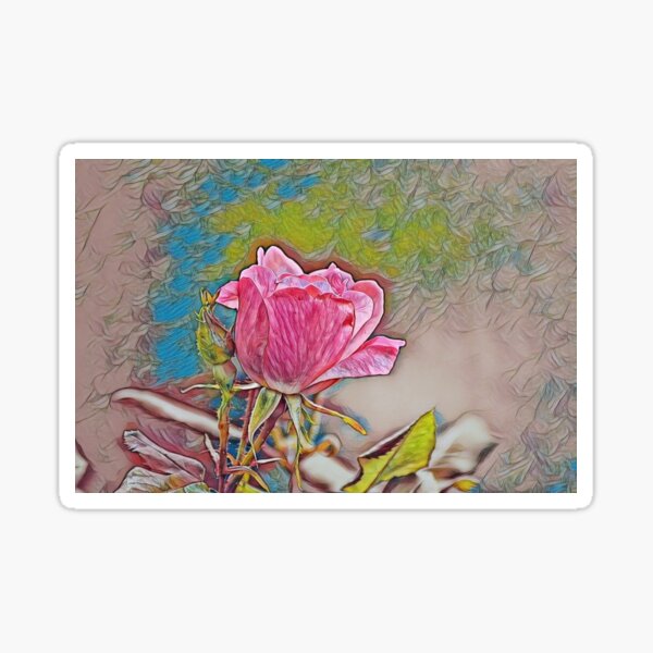 Item preview, The Blushing Rose Bud designed and sold by ReneeKennedy.