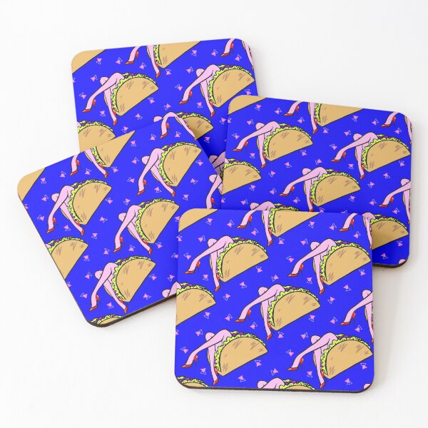 Item preview, CUTE TACOS HIGH HEEL LEG HAPPY BLUE EDITION designed and sold by Mieko  Kawasaki.
