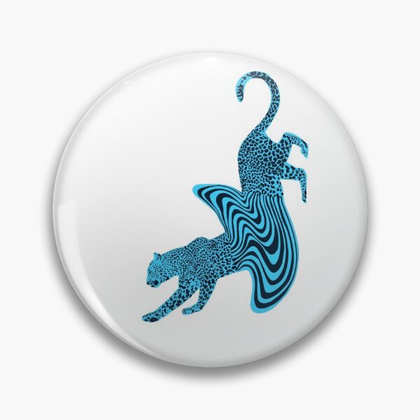 Item preview, Cheetah Melt Blue designed and sold by ECMazur Art.