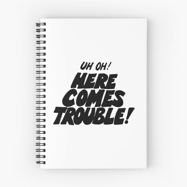 Item preview, Comes Trouble designed and sold by FunToons.