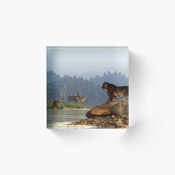 Item preview, Saber-Tooth and Deer designed and sold by Daniel Eskridge.