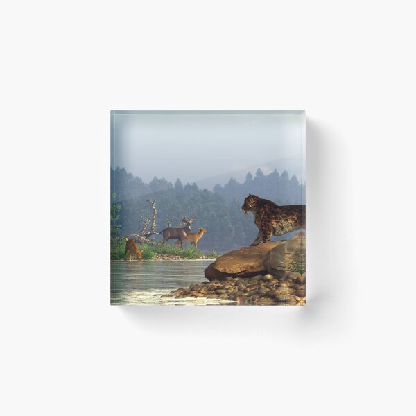 Item preview, Saber-Tooth and Deer designed and sold by Daniel Eskridge.