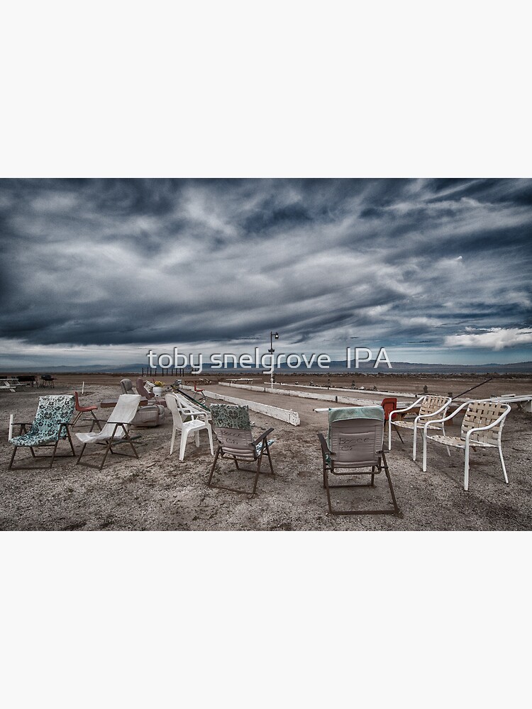 Salton Sea Series: Lounging at the shuffleboard site by tobysnelgrove