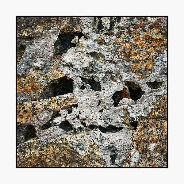 Item preview, Abstract of weather mortar designed and sold by Malcolm Heberle.