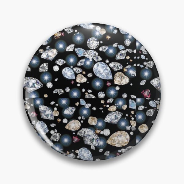 Item preview, Beautiful colorful pink blue diamond pattern designed and sold by GoodyLeo.