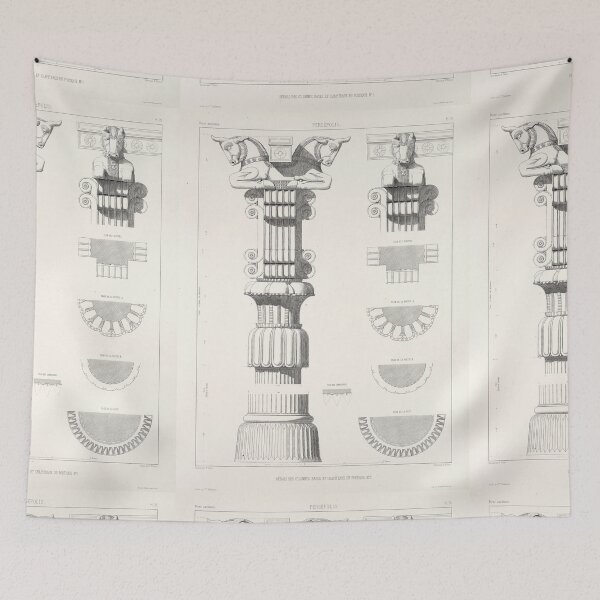 Item preview, Xerxes Bull Persian Column, Achaemenid double bull ox or horse, capital Persepolis No. 1 designed and sold by Lowtech.