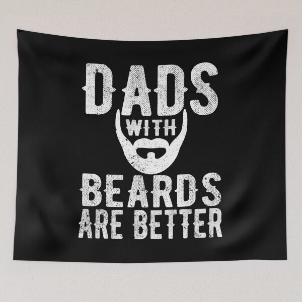 Item preview, Dads With Beards Are Better - Funny Gift For Dad  designed and sold by meedTee.