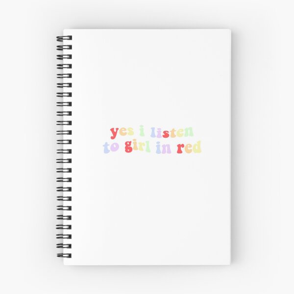 Item preview, yes i listen to girl in red designed and sold by dinostickerss.