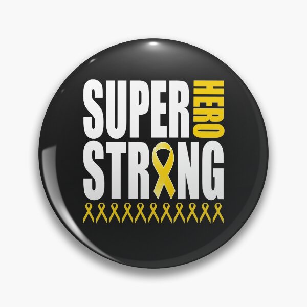 Item preview, Childhood Cancer Super Hero Strong  designed and sold by jodirm.
