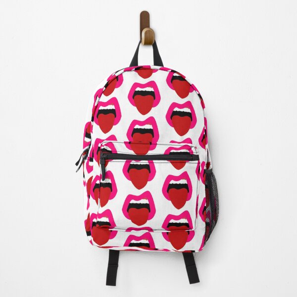 Item preview, Snarling Lip And Tongue - White Background designed and sold by Easy Breezy.
