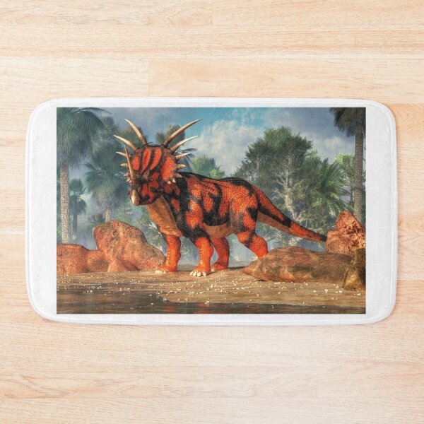Item preview, Red and Black Sytracosaurus designed and sold by Daniel Eskridge.