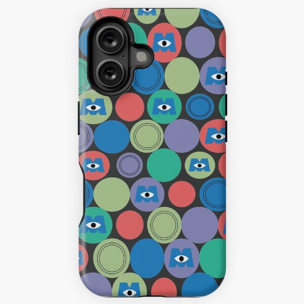 Monster's Inc. Pattern iPhone Tough Case