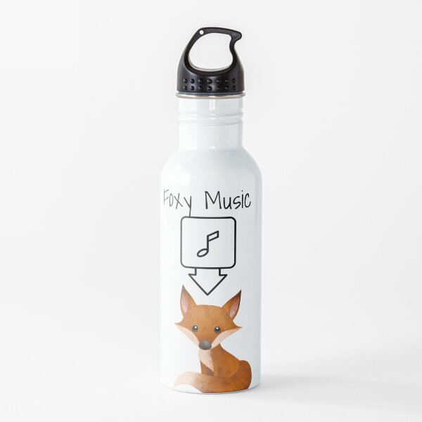 Foxy Water Bottle Redbubble - fnaf foxy song roblox id full
