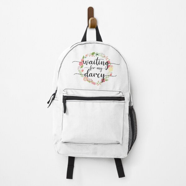 Waiting for My Mr. Darcy - Pride & Prejudice Jane Austen Backpack