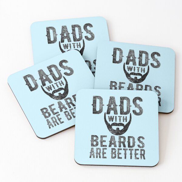 Item preview, Dads With Beards Are Better - Funny Gift For Dad  designed and sold by meedTee.