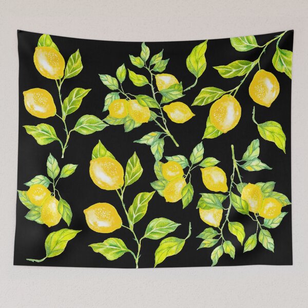 Item preview, LEMONS IN WATERCOLOUR designed and sold by latiendadearyam.