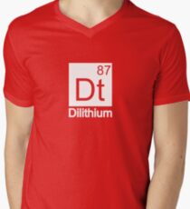 Dilithium - Star Trek Men's V-Neck T-Shirt