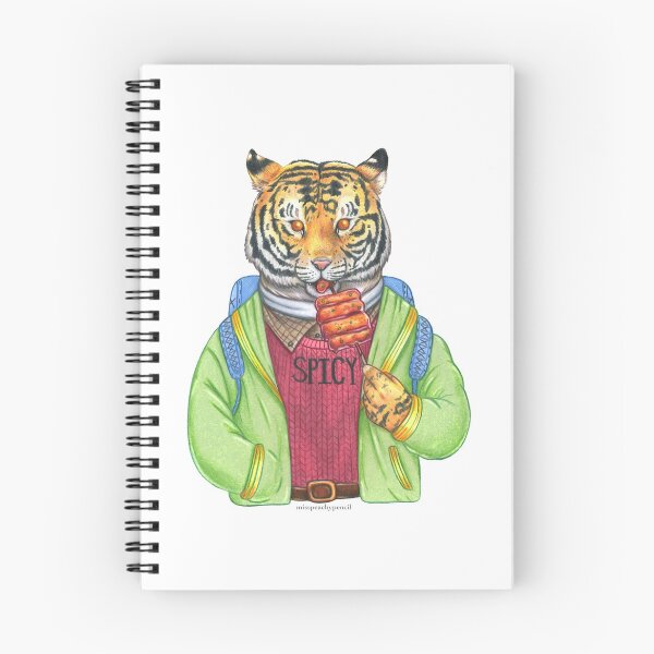 Item preview, Korean Tiger Tteokbokki Rice Cake designed and sold by PeachyPencil.