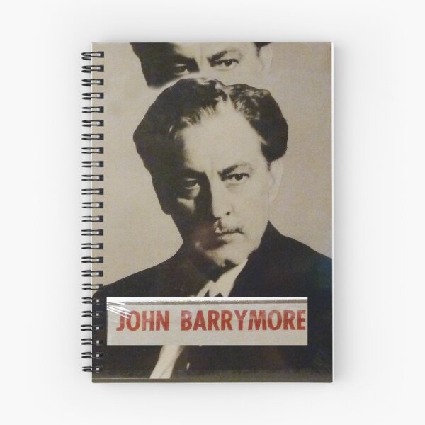 Item preview, John Barrymore, actor, star, stage, screen, Hollywood. Barrymore designed and sold by Vintaged.