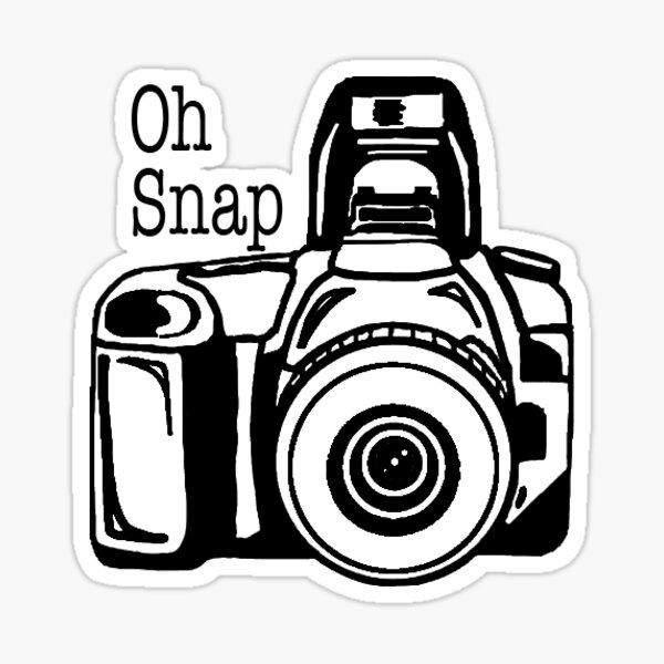 Oh Snap" Sticker for Sale by TheFleekStreet | Redbubble
