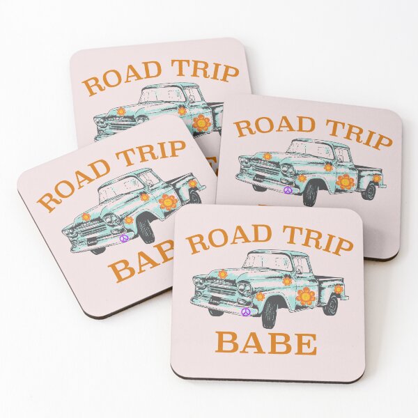 Item preview, Road Trip Babe Vintage Truck designed and sold by AZGuzmans.