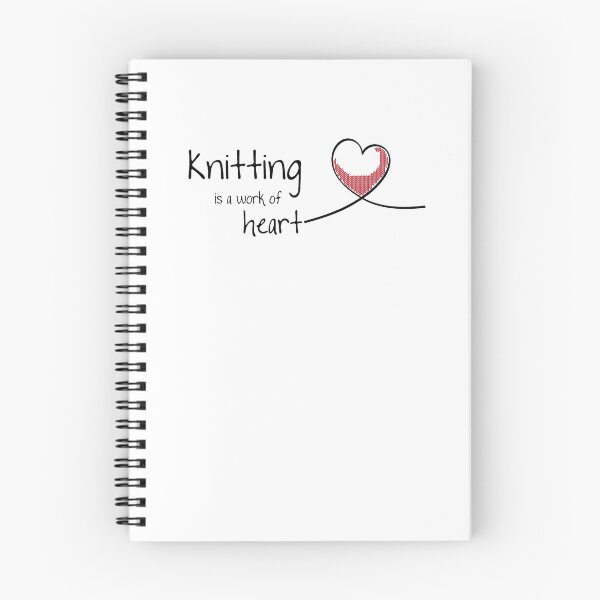 Item preview, Knitting is a work of Heart Cute Knitter Gifts designed and sold by DSeller.