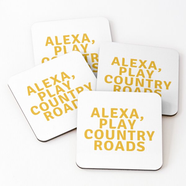 Item preview, Alexa, Play Country Roads Gold designed and sold by emily-crabtree.