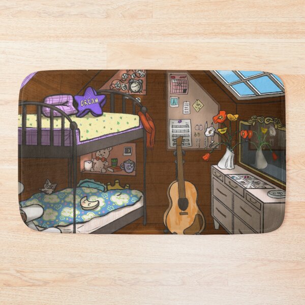 Item preview, Attic Bunk Bedroom designed and sold by zzzzkid.