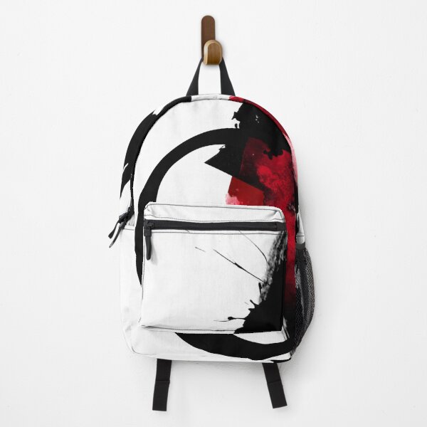 Item preview, Black white and red bold abstract calligraphy design designed and sold by ZebEddy.