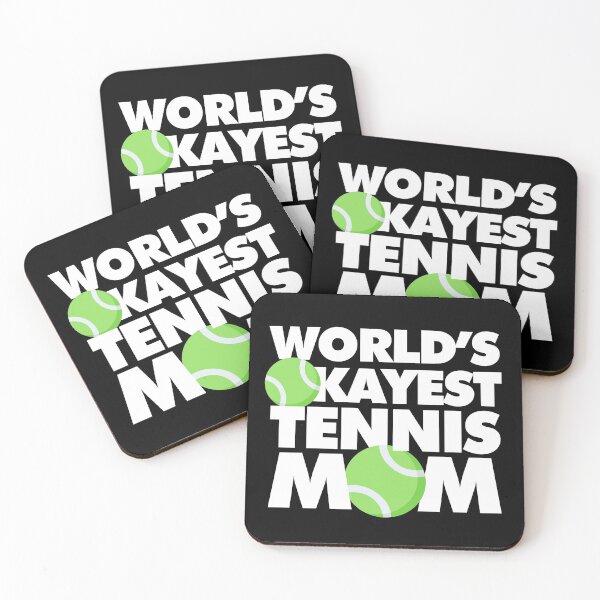 Item preview, Worlds Okayest Tennis Mum Funny Sport Player designed and sold by elhefe.
