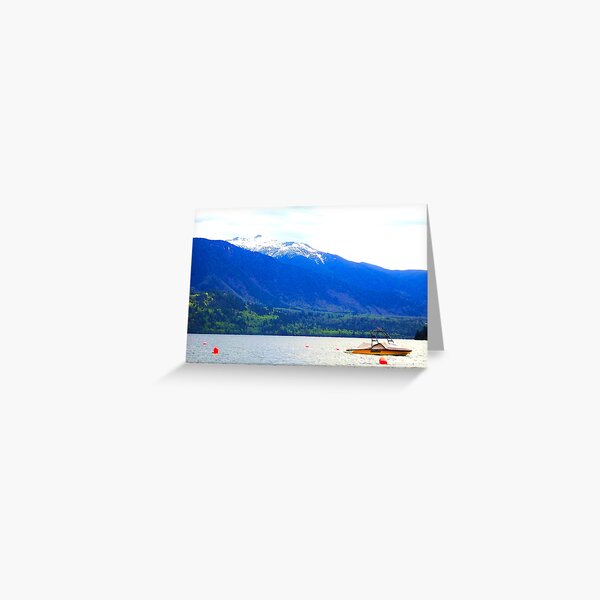 Cultus Lake BC Greeting Card