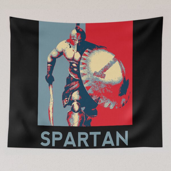 Item preview, The Spartan Hope Poster 1 designed and sold by NawbuSmart.