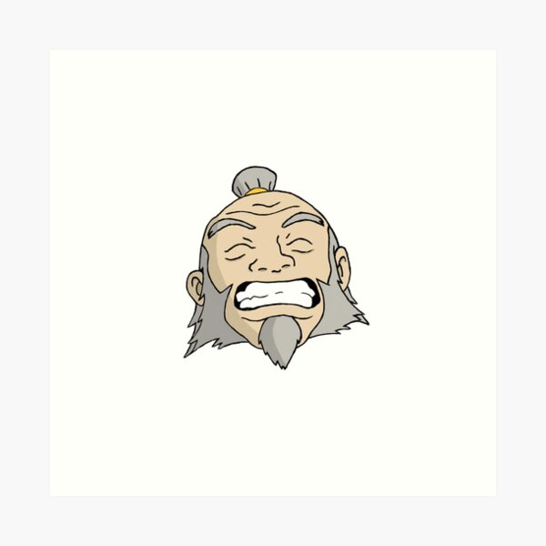 Uncle Iroh Smiling Art Prints | Redbubble