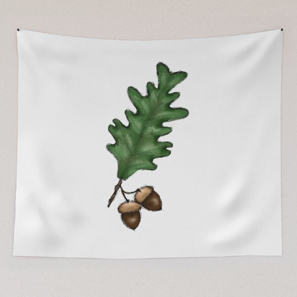 Item preview, Oak and Acorn designed and sold by EarthyUndertone.