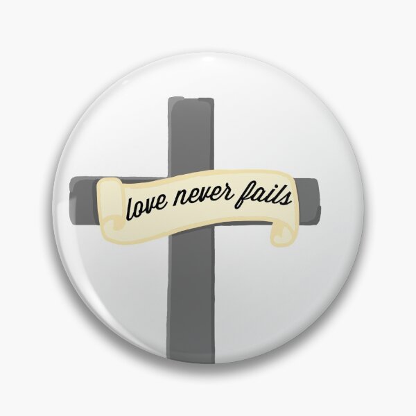 Item preview, Love never fails cross designed and sold by cjacome.