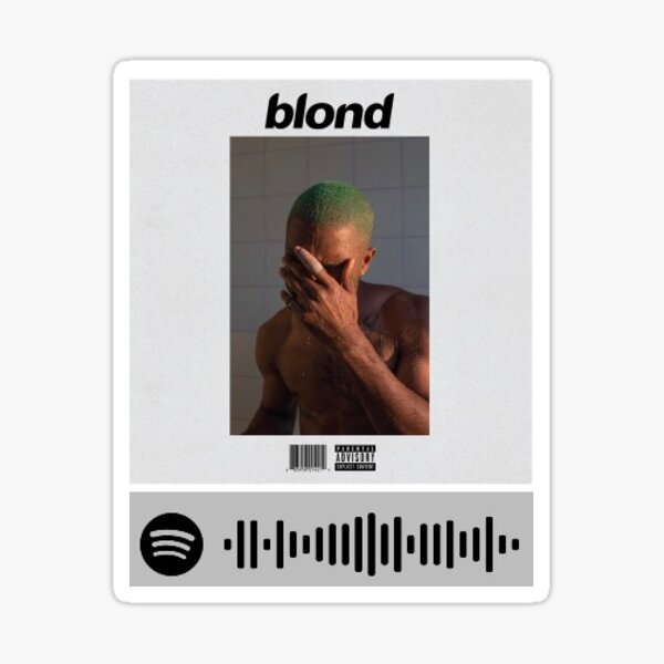 self control by frank ocean Sticker