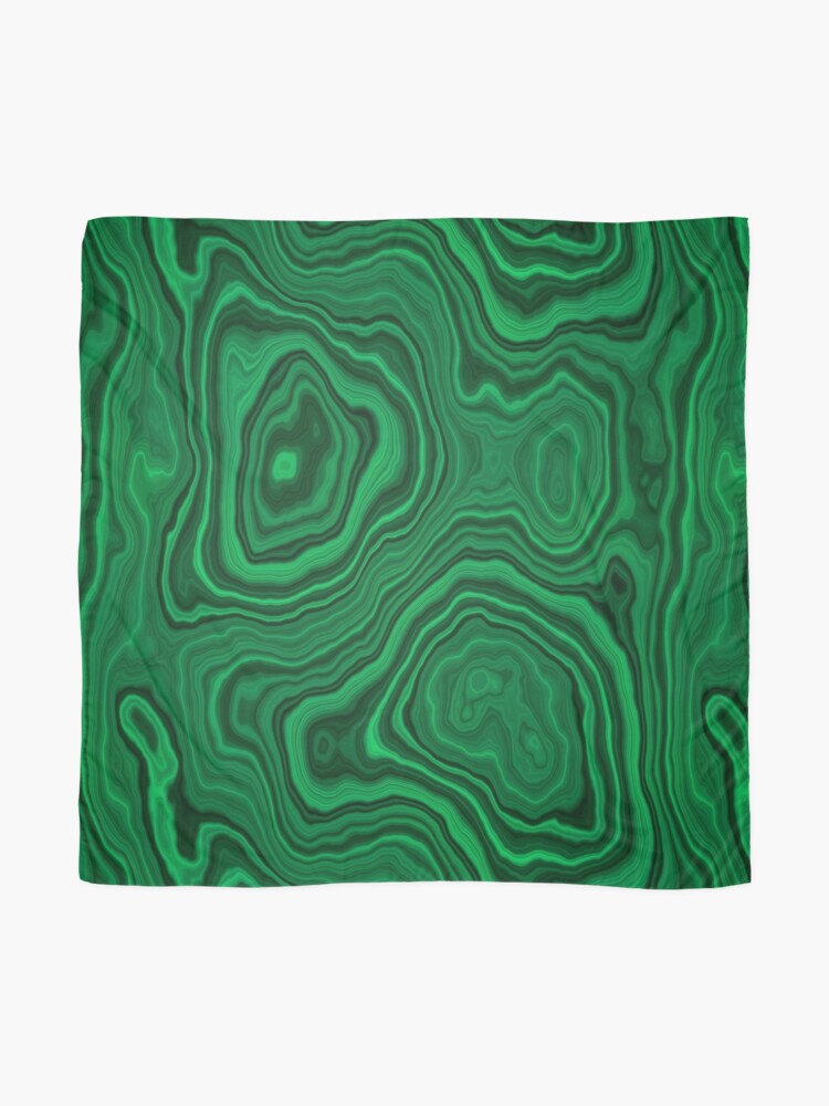 Alternate view of Darker Malachite Scarf