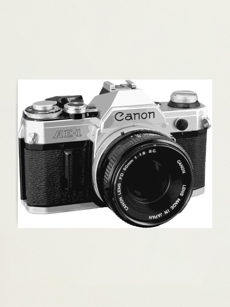 Appareil photo argentique Canon A-1 Vintage SLR 35 mm avec