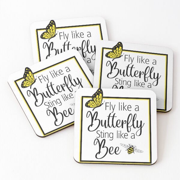 Item preview, Fly Like A Butterfly, Sting Like A Bee designed and sold by giftsbyminuet.